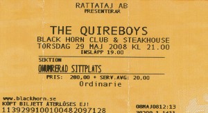 080529 - Biljett - Quireboys